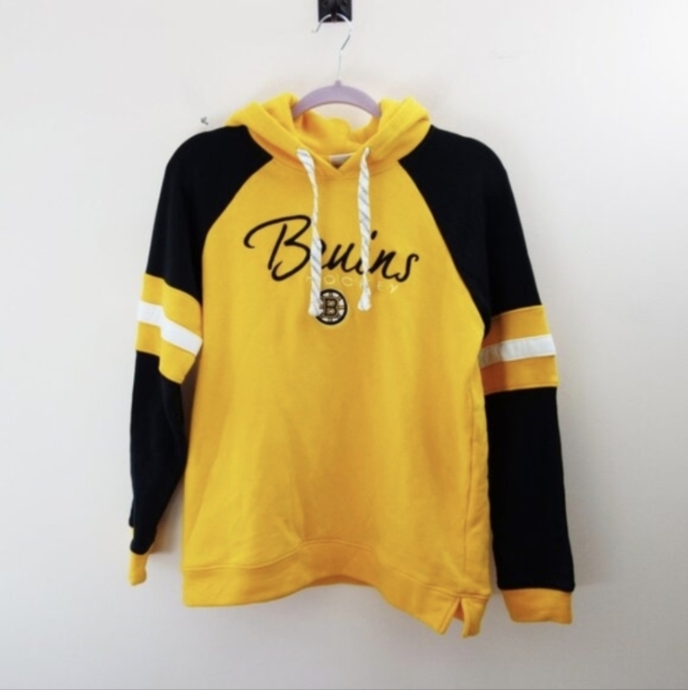 Unisex NHL Branded Boston Bruins Authentic Pullover Hoodie (S) NWOT!